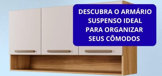 Armário Aéreo Suspenso Multiuso