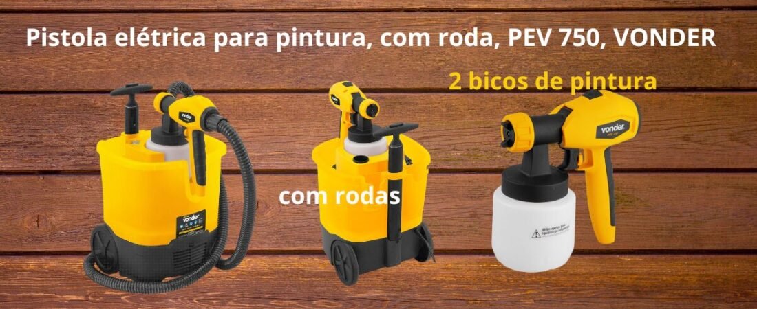 Pistola Elétrica Para Pintura